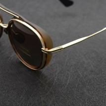 Steampunk Style Polarized Sunglasses Vintage Men Women Glasses UV400 Protection - £18.32 GBP