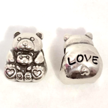 Brighton Mama Bear Charm Jc0910 Silver Finish, New - £8.35 GBP