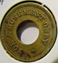 For Amusement Only Token - $2.48