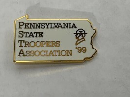 Pennsylvania State Troopers Association &#39;99 Lapel Police Pin - $24.75