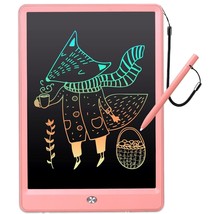 Lcd Writing Tablet, 10 Inch Doodle Board, Colorful Electronic Drawing Tablet Gif - £12.82 GBP