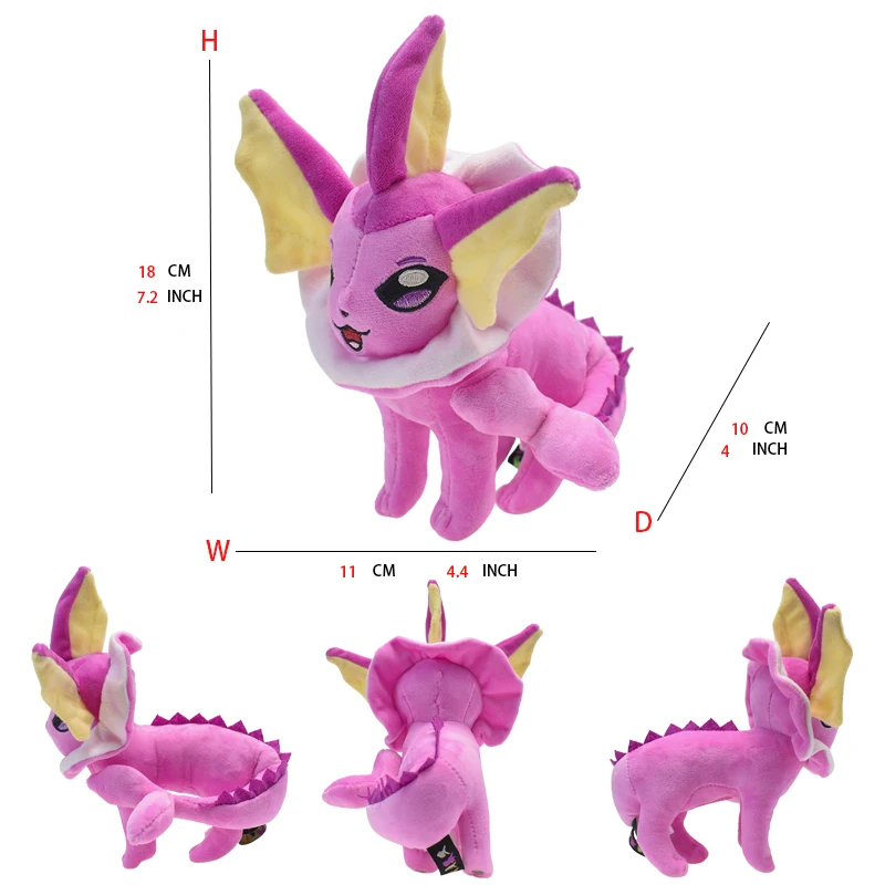 Shiny Vaporeon – Plush A Must-Have for Every Pokémon Trainer - £9.15 GBP