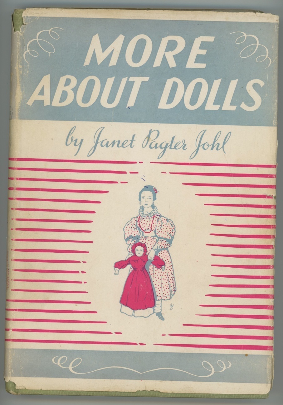 More About Dolls Johl book collecting antique vintage 1st ed china wax - £20.73 GBP