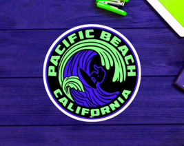 Pacific Beach San Diego Beach Decal Sticker California Surfing Surf 3&quot; - £4.18 GBP