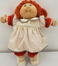 Coleco Cabbage Patch Kid 1985 (Baby Doll in Red and White Apron Dress) - £139.47 GBP