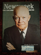 Newsweek April 7 1969 4/7/69 Dwight D Eisenhower 1890-1969 Vietnam War Mergers - $6.48