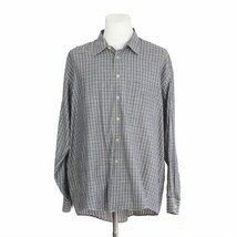 Vintage Burberry Gray Multi-Color Check Long Sleeve Casual Shirt Mens XL... - £79.12 GBP