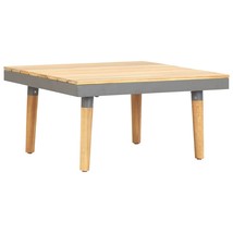 Garden Coffee Table 60x60x31.5 cm Solid Acacia Wood - £38.15 GBP