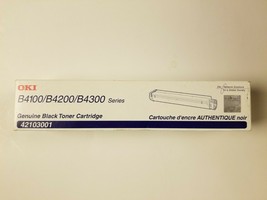 OKI 42103001 New Unopened And Genuine Black Toner cartridge. - $14.62