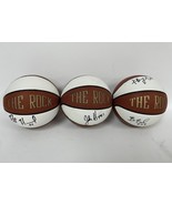 Basketball Stars Signed Autographed Lot of (3) Mini Dick Vitale The Rock... - $380.59 MXN