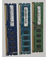 4 GB RAM PC3-12800U DDR3-1600 1Rx8 DDR3 PC Lot Of 3 Samsung Ramaxel Hynix - €11,36 EUR