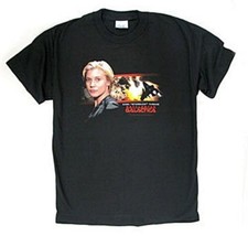 NEW Battlestar Galactica Starbuck, Viper &amp; Name T-Shirt NEW UNWORN - £14.17 GBP