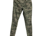 Old Navy Rock Star Skinny Jeans Womens  Size Mid Rise Military Camo Dist... - $11.56