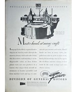 1942-DIVISION OF GENERAL MOTORS-VTG Print Ad-BODY BY FISHER-GM-WWII ARMS... - $15.03 CAD