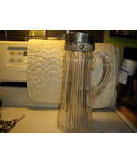Sterling Repousse and Crystal Pitcher - $8,119.85 MXN