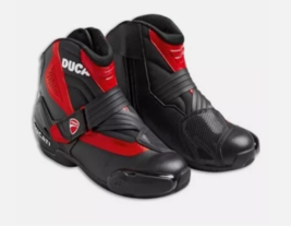  Racing Ducati Corse Cowhide Motorbike Leather boots Ce Approved  - $150.00