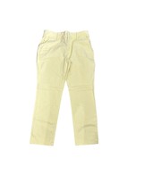 Loft Womens Yellow Pants Trousers Size 10 Mid Rise Stretch Casual 27.5&quot; ... - £14.69 GBP