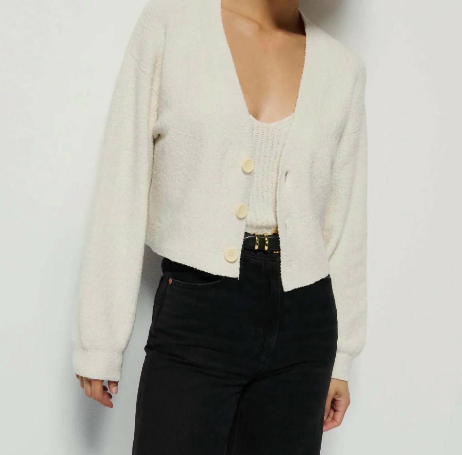Nation Ltd bo balloon sleeve cardigan size S - $162.36