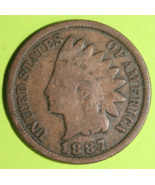 1887 Indian Head Cent Penny Exact Coin Shown Fast Combined Shipping OCE 63 - $19.47 CAD