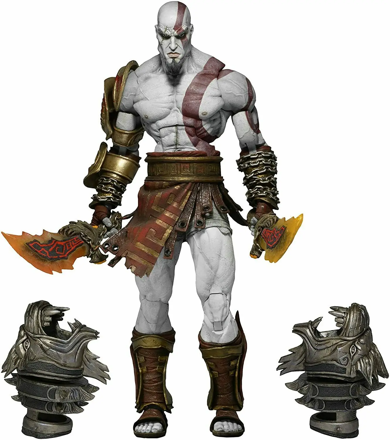 NECA God of War Ghost of Sparta Kratos Movable Assemble Action Figure Figurine - £31.11 GBP+