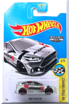 Hot Wheels - Ford Focus RS: HW Speed Graphics #8/10 - ZAMAC #002 (2017)  - £3.02 GBP