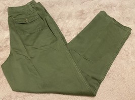 Womens St John’s Bay Capri Pants Green Size 10 - £12.67 GBP