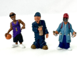3 Vintage Lil Homies Figures Basketball Drinker + Tagger  - Very Good Co... - $12.86