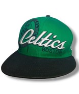 Boston Celtics Snapback Hat New Era Hardwood Classics Green Black Embroi... - £14.72 GBP