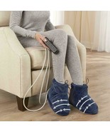 Hammacher Massaging Heated therapeutic Foot Therapy Booties vibration ma... - €74,22 EUR