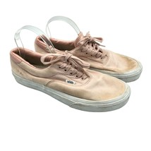 Vans Mens Canvas Sneakers Skate Shoes Lace Up Light Pink US 10 - £15.24 GBP