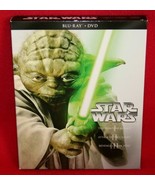 STAR WARS Prequel Triology Episodes I II &amp; III DVD &amp; Blu Ray 6 Disc Set ... - $37.61