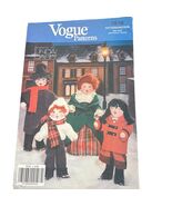 Vogue Patterns 7878 Linda Carr Doll Clothes Pattern Christmas Carolers - $9.36 CAD