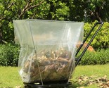 Trash Bag Holder With Wheels: 30–60 Gallons; Leaf Bag Holder For Weeding... - £101.05 GBP