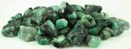 1 Pound Emerald Tumbled Stones - £53.21 GBP