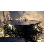 Pre Lit Pine Garland Clear Lights 18 FT Long UL Certified Mantle Door Frame - $18.76