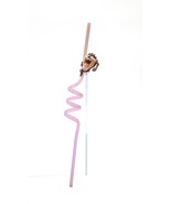 Vintage 1995 Looney Tunes Taz Tazmanian Devil Silly Straw Purple  - €9,47 EUR