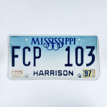 1997 United States Mississippi Harrison County Passenger License Plate F... - $18.80