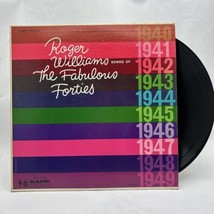 Roger Williams The Fabulous Forties Kapp 740 Record Album Vinyl LP - £5.86 GBP