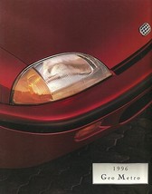 1996 Chevrolet GEO METRO brochure catalog US 96 Swift - £4.72 GBP