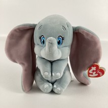 Ty Sparkle Disney Dumbo 6&quot; Plush Bean Bag Stuffed Toy Flying Elephant wi... - £19.08 GBP