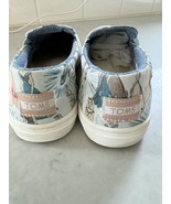 Girls Ladies Toms Luca Disney X Princess Cinderella Slip On Sneakers Size 5 - £12.14 GBP