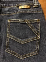 Buffalo Women&#39;s Jeans Rox-X Flare Distressed Stretch Jeans Size 28 X 32 - £22.68 GBP