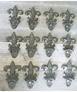 12 Cast Iron FLEUR DE LIS Bottle Openers Fluer Beer Soda Pop Opener Wall... - $850.13 MXN