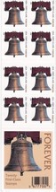 U.S. 2-SIDED BKLT PANE OF 20 SCOTT 2008 4EVER LIBERTY BELL - $15.72