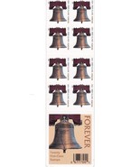 U.S. 2-SIDED BKLT PANE OF 20 SCOTT 2008 4EVER LIBERTY BELL - $22.07 CAD