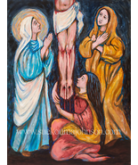 Three Marys Painting - £3,020.33 GBP