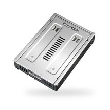 Icy Dock MB982SP-1S 2.5-inch to 3.5-inch Full Metal SATA HDD and SSD Con... - $117.00
