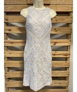 Julie Jordan Sleeveless Lace Overlay Cocktail Dress Woman&#39;s Size 8 KG JD - $412.83 MXN