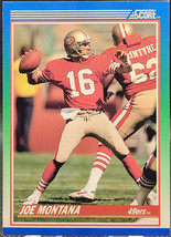 1990 Score Joe Montana #1 San Francisco 49ers *Buy 2 Get 1 - $1.00