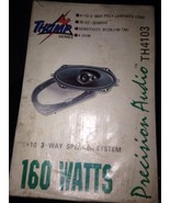 10.2cm x 25.4cm 3 Voie 160 Watts Voiture Enceintes Par Coup Series New S... - $5,223.46 MXN